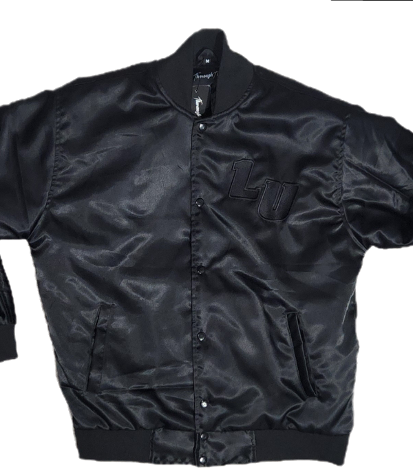 Lincoln University Satin Blackout Bomber