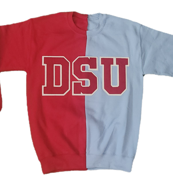 Delaware State University Split Crewneck