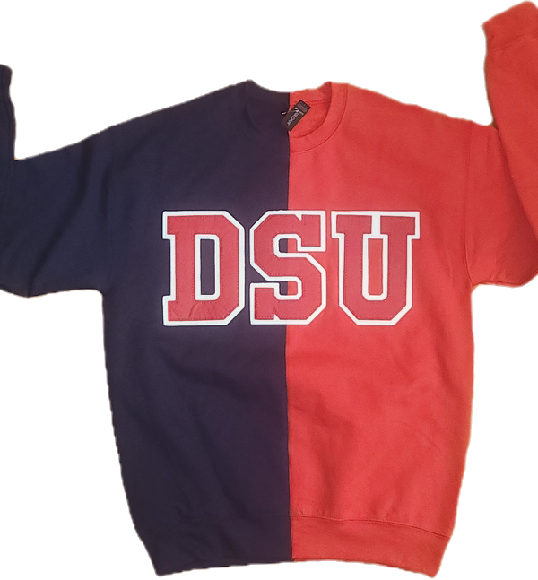 Delaware State University Split Crewneck