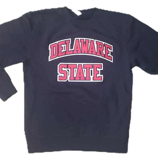 Delaware State University Big Patch Crewneck