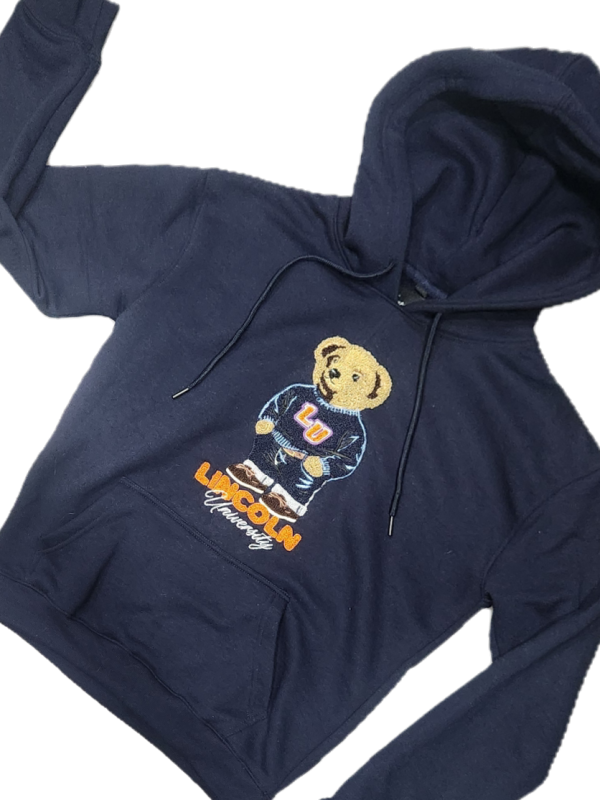 Lincoln Bear Chenille Hoodie